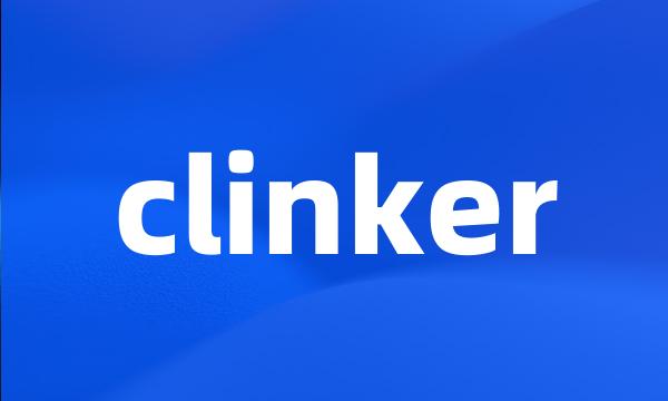 clinker