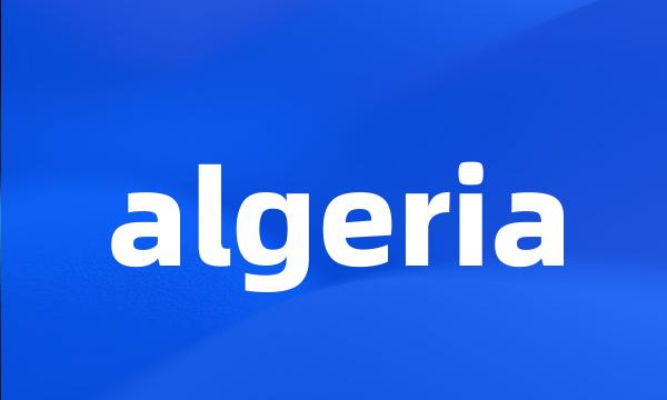 algeria