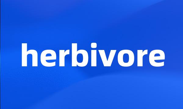 herbivore