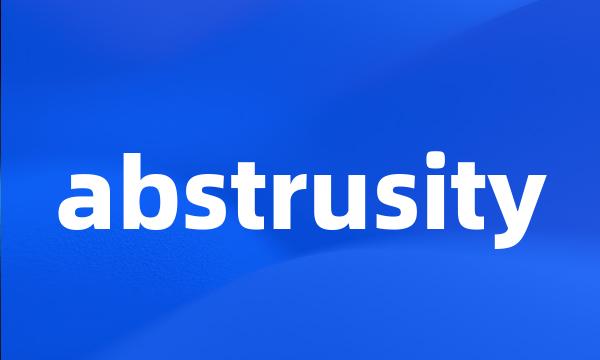 abstrusity