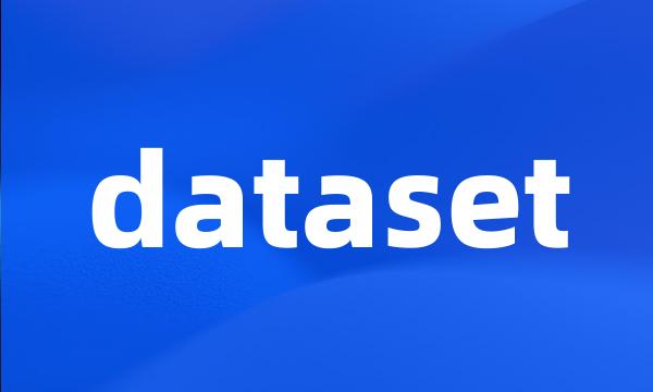 dataset