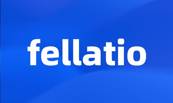 fellatio