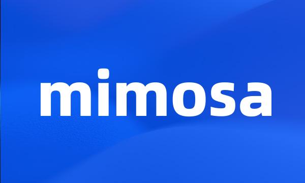 mimosa