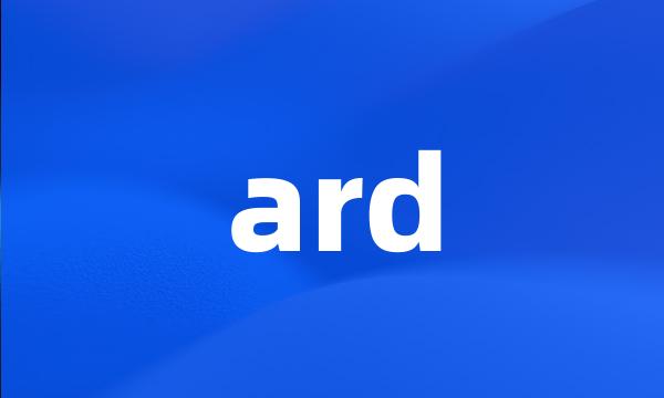 ard