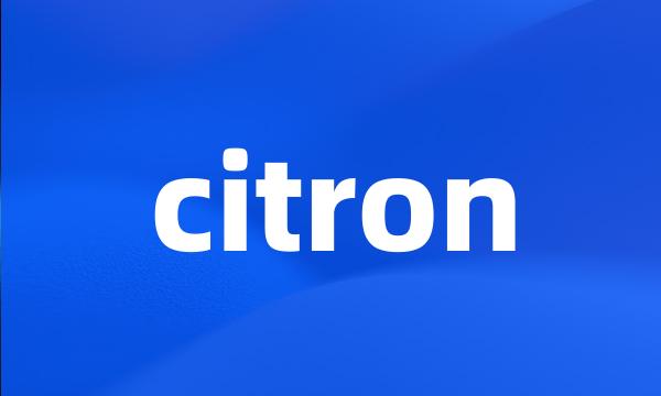 citron