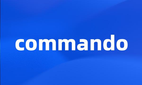 commando