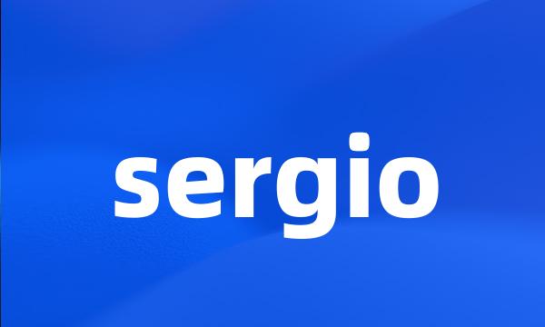 sergio