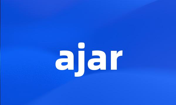 ajar