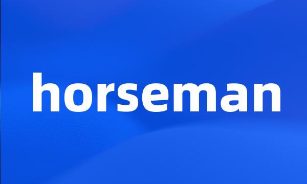 horseman