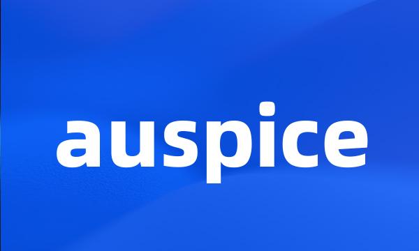 auspice