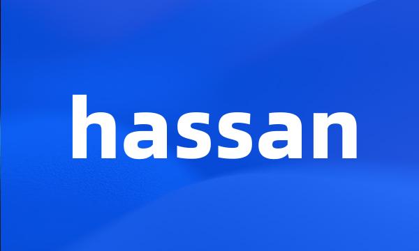 hassan