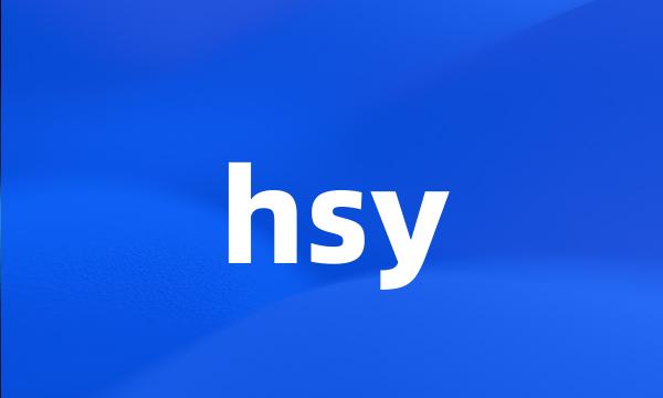 hsy