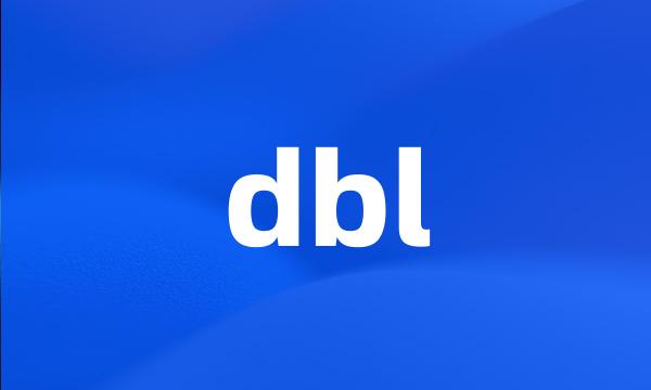 dbl