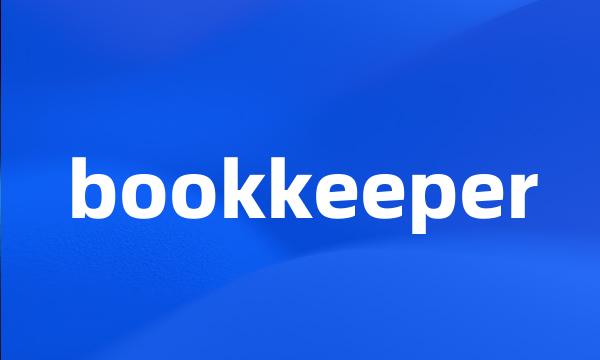 bookkeeper