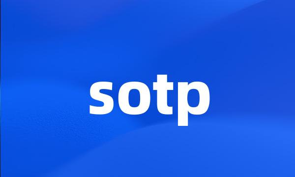 sotp