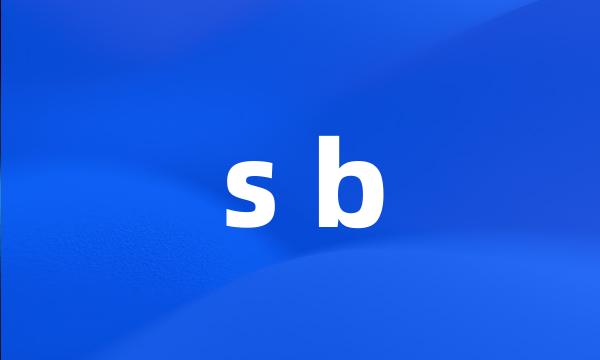 s b