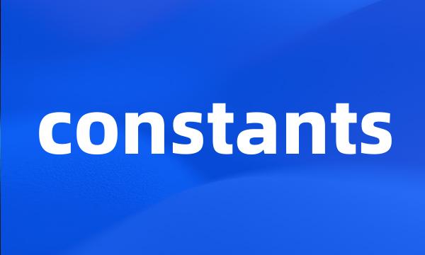 constants