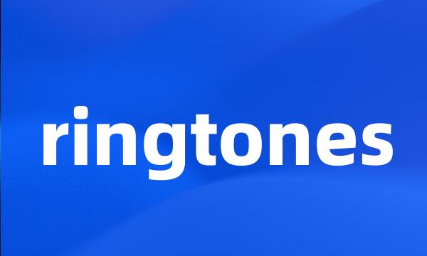 ringtones