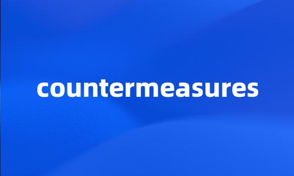 countermeasures