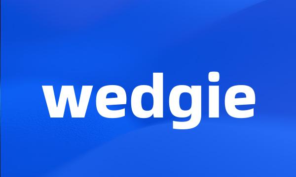 wedgie