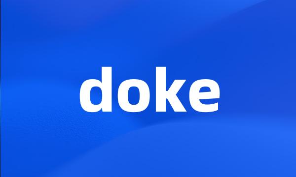 doke