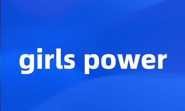 girls power