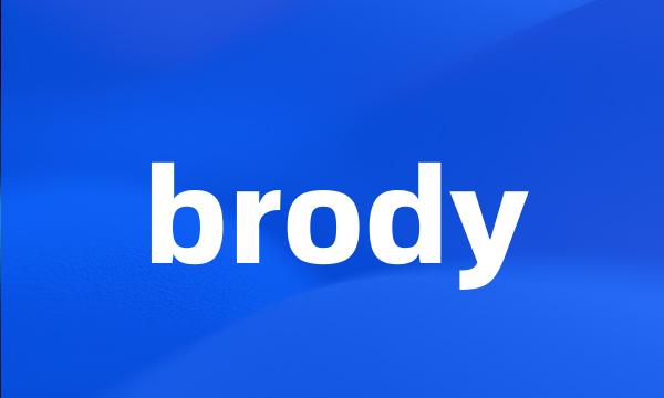 brody