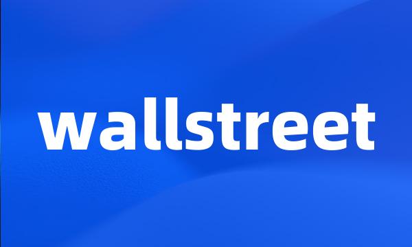 wallstreet