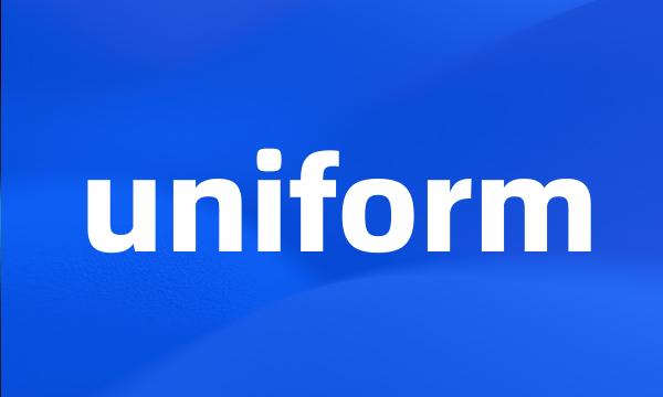 uniform