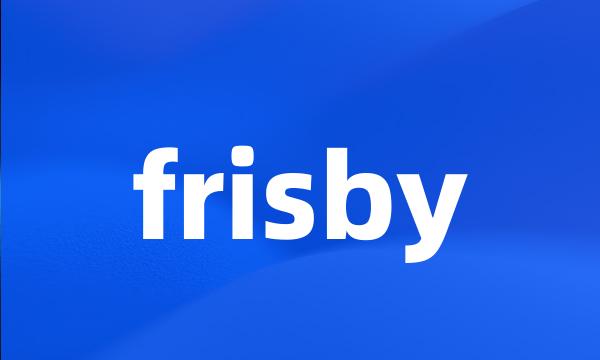 frisby