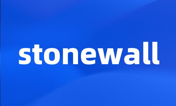 stonewall