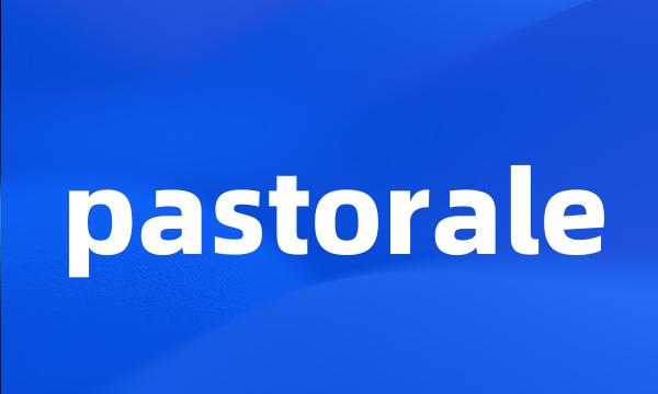 pastorale