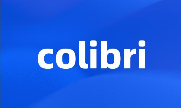 colibri