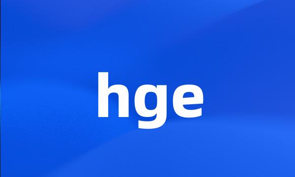 hge