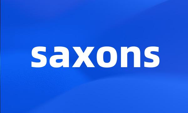 saxons