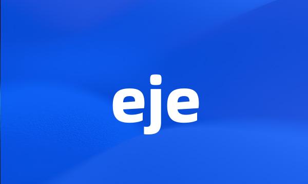 eje