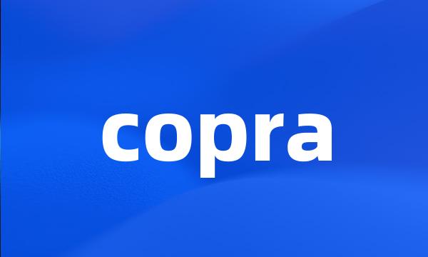 copra