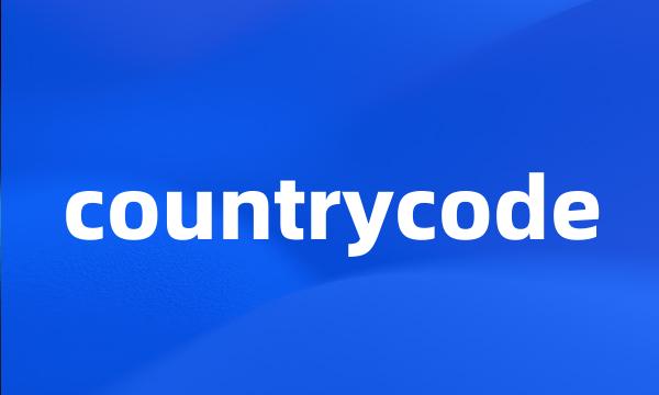 countrycode