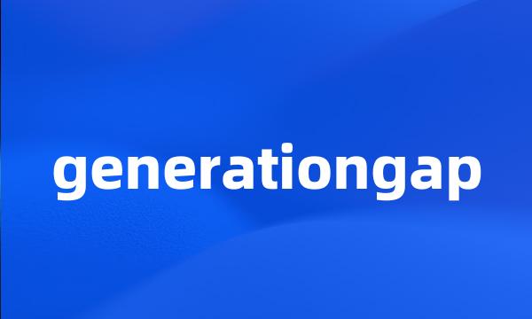 generationgap