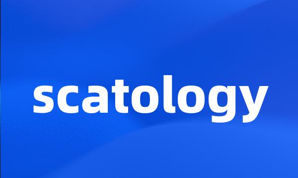 scatology