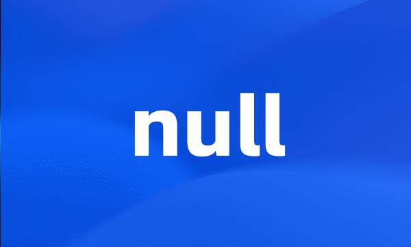 null