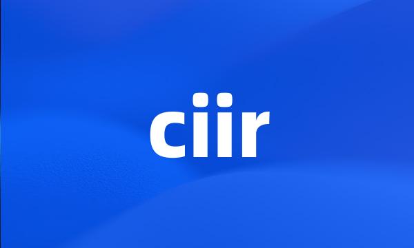 ciir