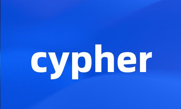 cypher