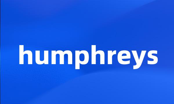 humphreys