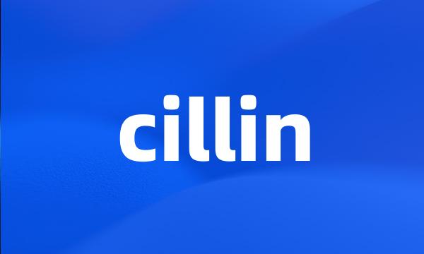 cillin