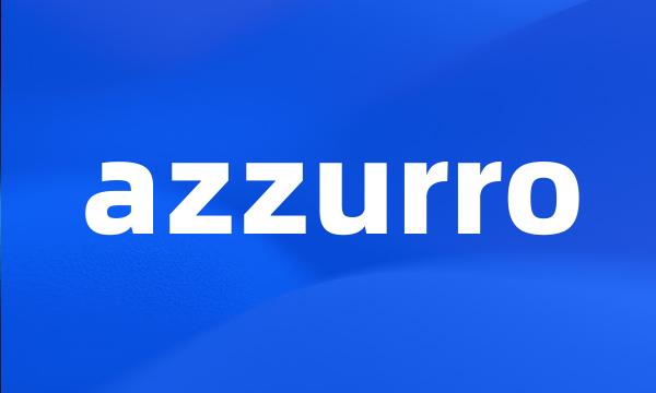 azzurro