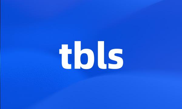 tbls