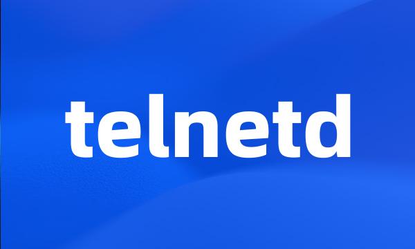 telnetd