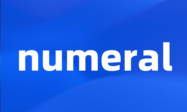 numeral