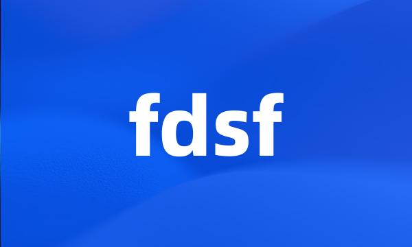 fdsf